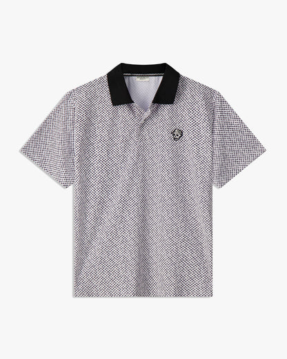 Labyrinth Polo - White / Black