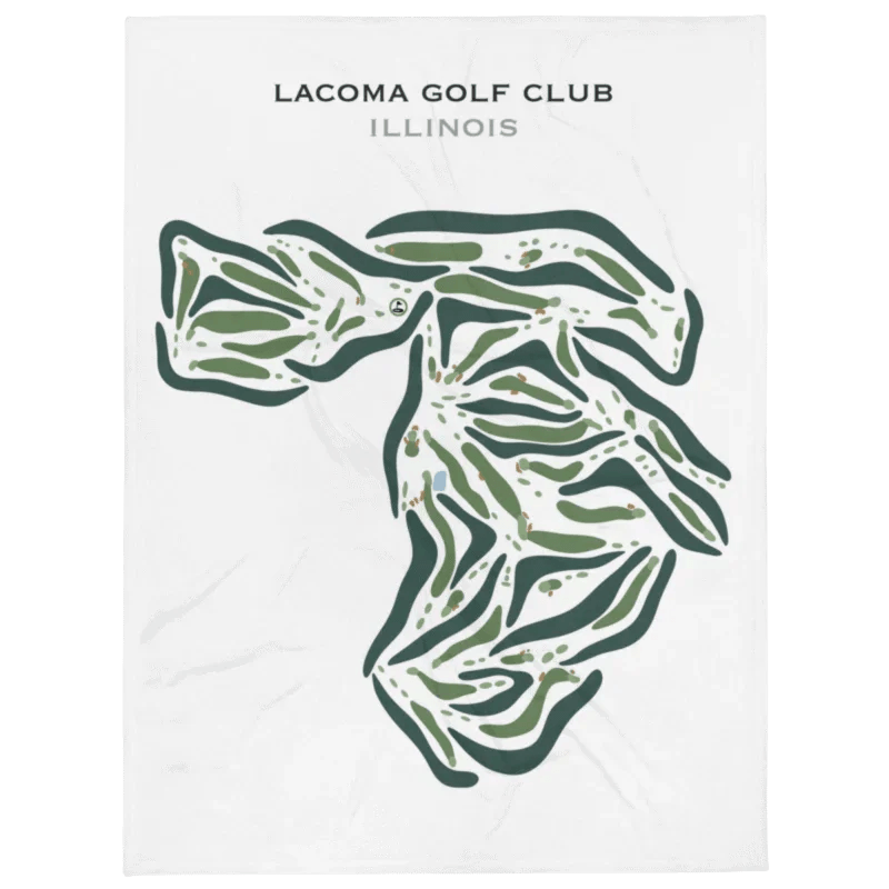 Lacoma Golf Club, Illinois - Printed Golf Courses