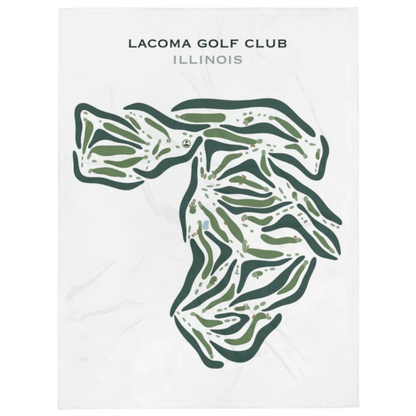 Lacoma Golf Club, Illinois - Printed Golf Courses