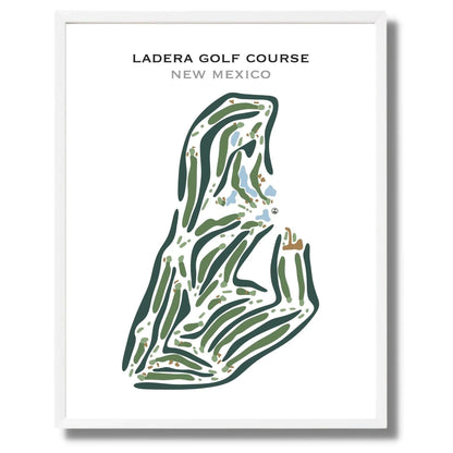 Ladera Golf Course, New Mexico - Printed Golf Courses