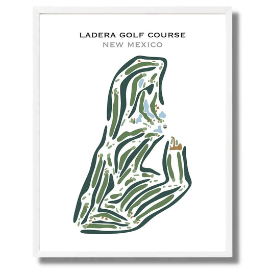 Ladera Golf Course, New Mexico - Printed Golf Courses
