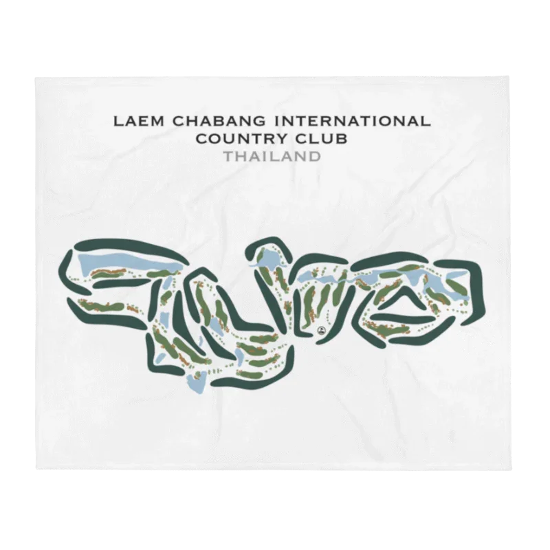 Laem Chabang International Country Club, Thailand - Printed Golf Courses