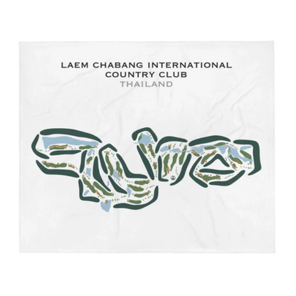 Laem Chabang International Country Club, Thailand - Printed Golf Courses