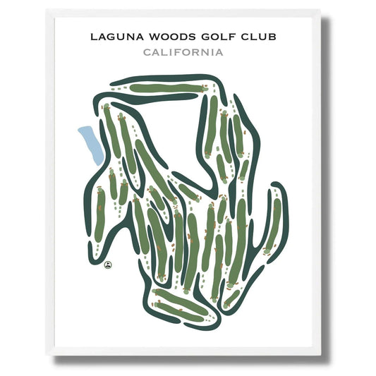 Laguna Woods Golf Club, California - Printed Golf Courses