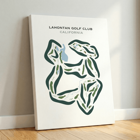 Lahontan Golf Club, California - Printed Golf Courses