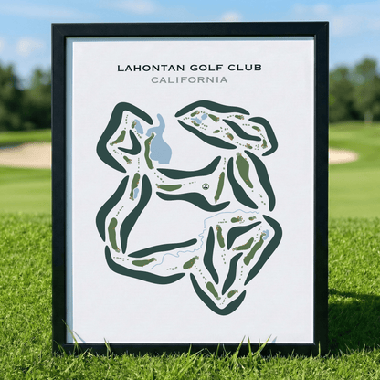 Lahontan Golf Club, California - Printed Golf Courses