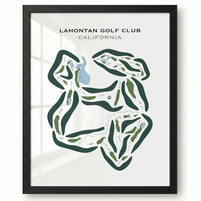 Lahontan Golf Club, California - Printed Golf Courses