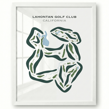 Lahontan Golf Club, California - Printed Golf Courses