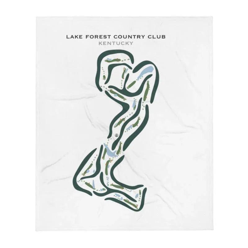 Lake Forest Country Club, Kentucky - Printed Golf Courses