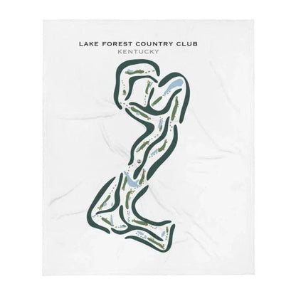 Lake Forest Country Club, Kentucky - Printed Golf Courses
