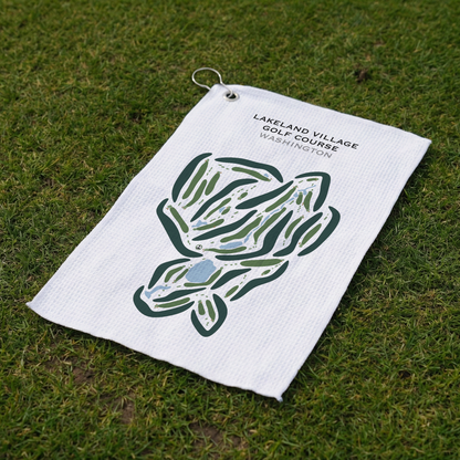 Lakeland Village Golf Course, Washington - Printed Golf Courses