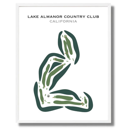 Lake Almanor Country Club, California - Printed Golf Courses