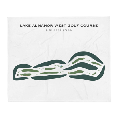Lake Almanor West Golf Course, California - Printed Golf Courses