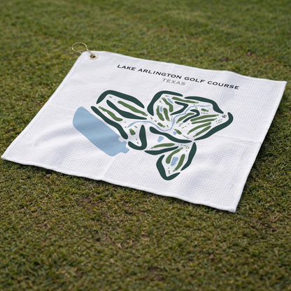 Lake Arlington Golf Course, Texas - Printed Golf Courses