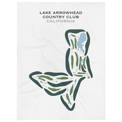 Lake Arrowhead Country Club, California - Printed Golf Courses