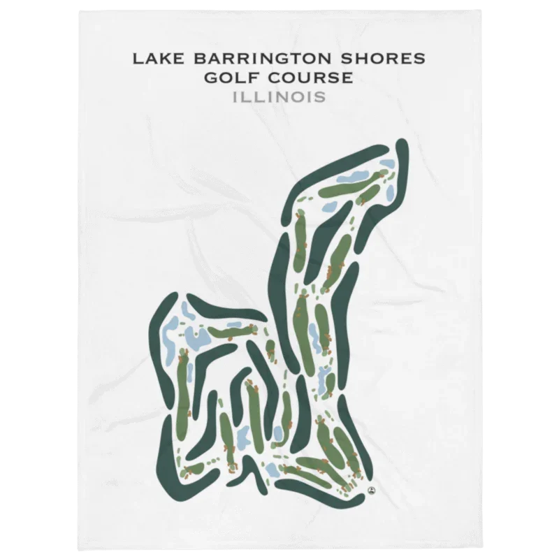 Lake Barrington Shores Golf Course, Illinois - Printed Golf Courses