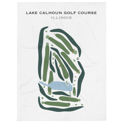 Lake Calhoun Golf Course, Illinois - Printed Golf Courses