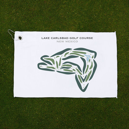 Lake Carlsbad Golf Course, New Mexico - Printed Golf Courses