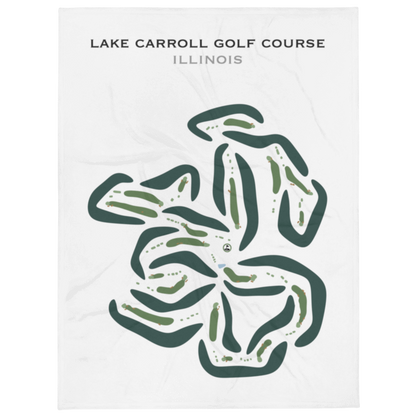 Lake Carroll Golf Course, Illinois - Printed Golf Courses