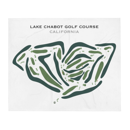 Lake Chabot Golf Course, California - Printed Golf Courses
