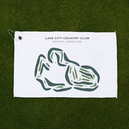 Lake City Country Club, South Carolina - Printed Golf Courses