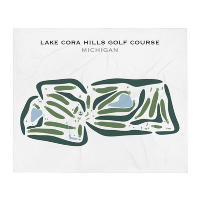 Lake Cora Hills Golf Course, Michigan - Printed Golf Courses