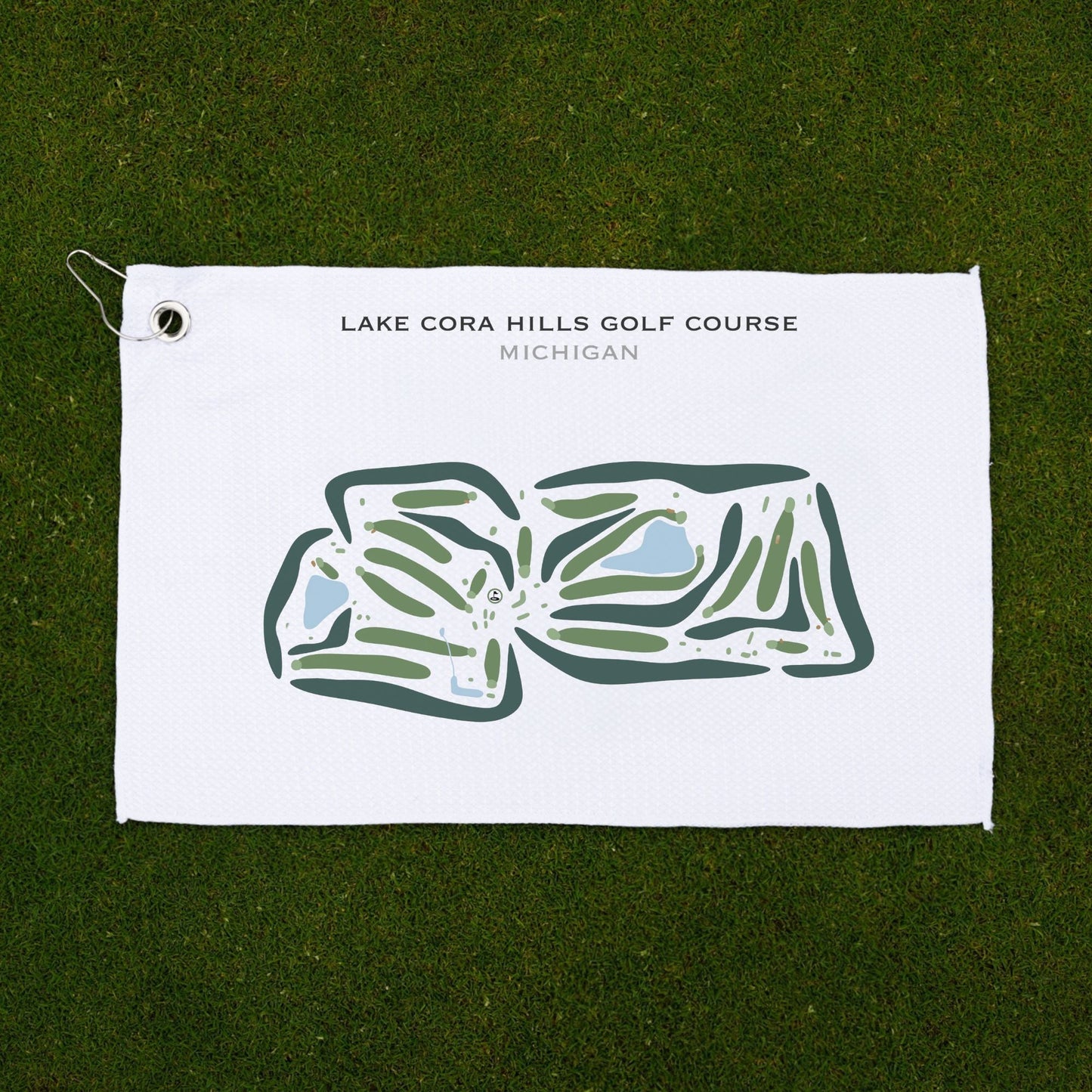 Lake Cora Hills Golf Course, Michigan - Printed Golf Courses