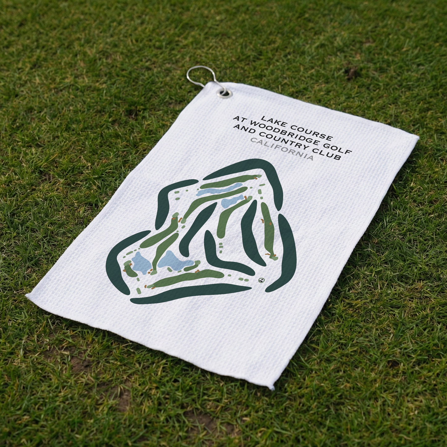 Lake Course at Woodbridge Golf & Country Club, California - Printed Golf Courses