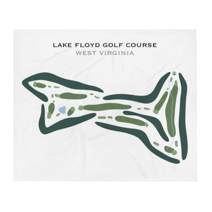 Lake Floyd Golf Course, West Virginia - Printed Golf Courses