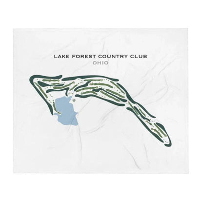 Lake Forest Country Club, Ohio - Printed Golf Courses