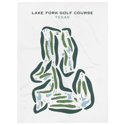 Lake Fork Golf Course, Texas - Printed Golf Courses