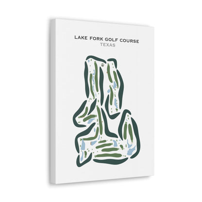 Lake Fork Golf Course, Texas - Printed Golf Courses