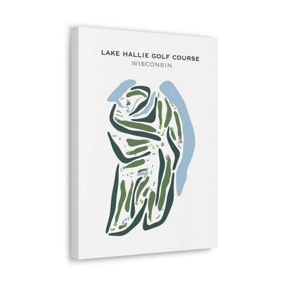 Lake Hallie Golf Course, Wisconsin - Printed Golf Courses