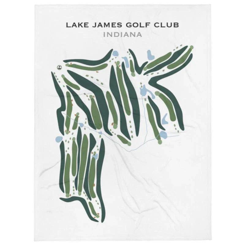 Lake James Golf Club, Indiana - Printed Golf Courses