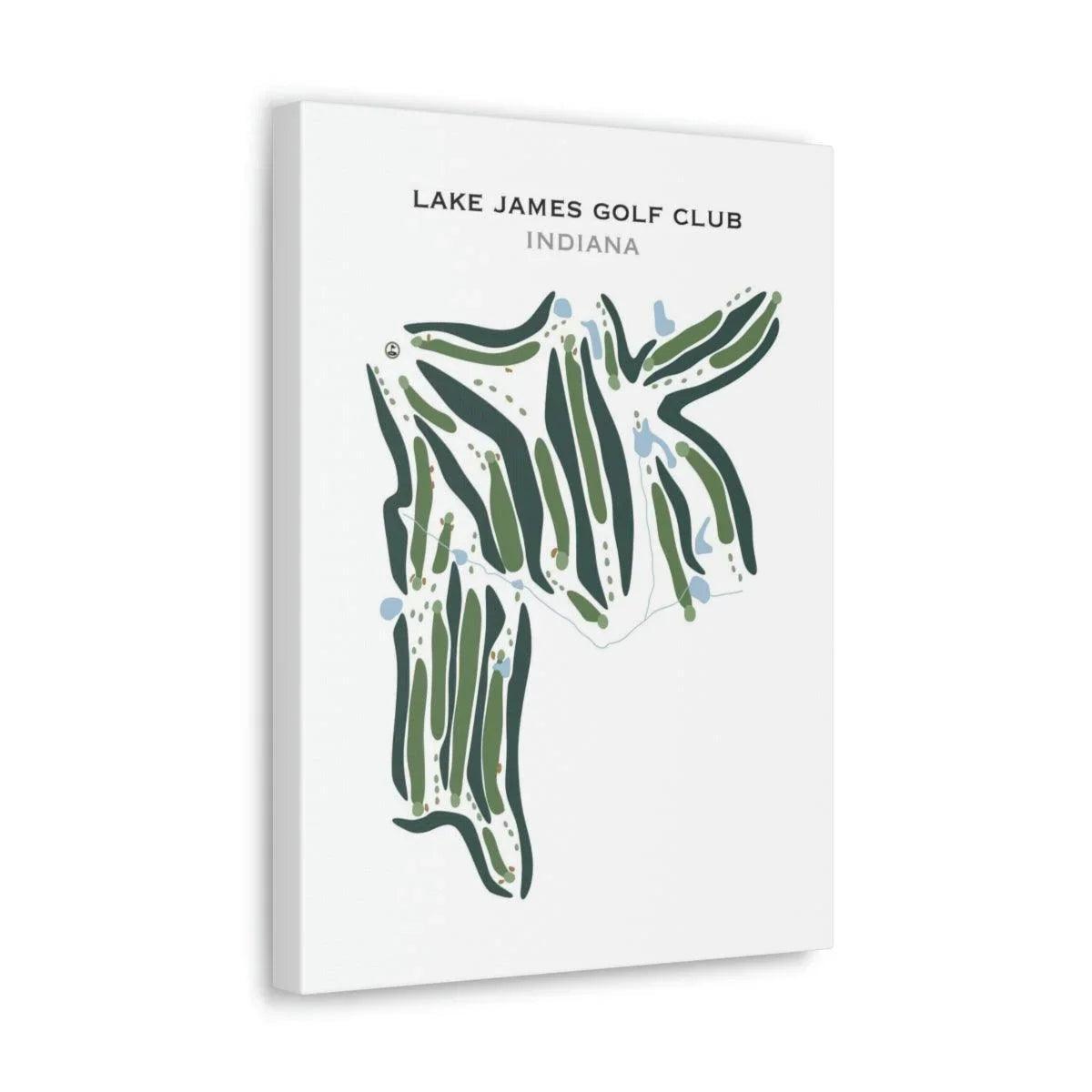 Lake James Golf Club, Indiana - Printed Golf Courses