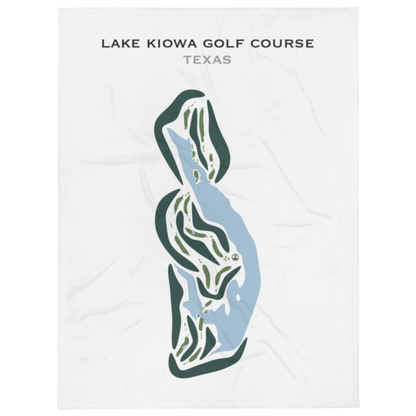 Lake Kiowa Golf Course, Texas - Printed Golf Courses