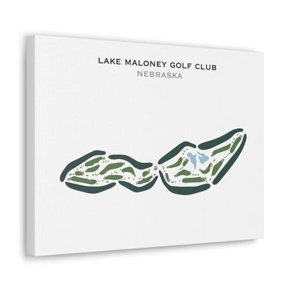 Lake Maloney Golf Club, Nebraska - Printed Golf Courses