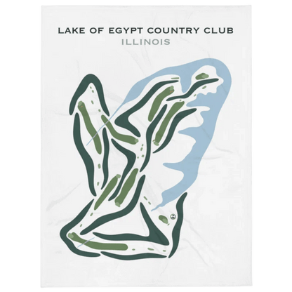 Lake of Egypt Country Club, Illinois - Printed Golf Courses