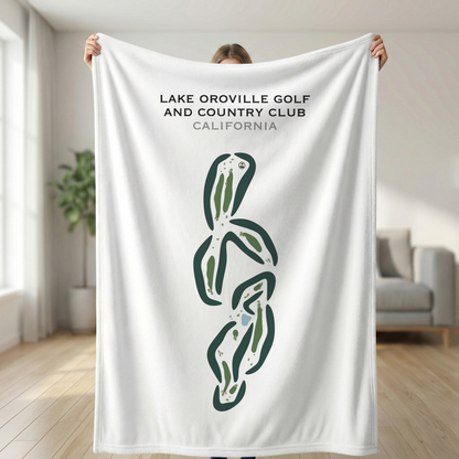 Lake Oroville Golf & Country Club, California - Printed Golf Courses