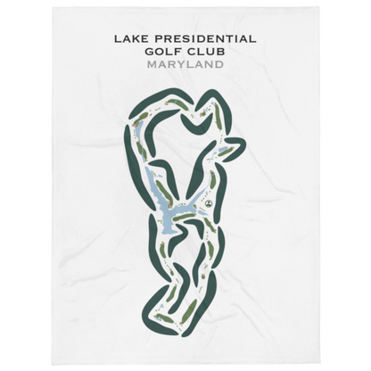 Lake Presidential Golf Club, Maryland - Printed Golf Courses