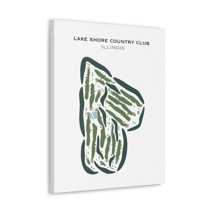 Lake Shore Country Club, Illinois - Printed Golf Courses