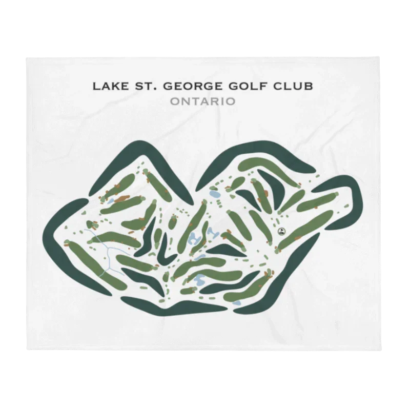 Lake St. George Golf Club, Ontario, Canada - Printed Golf Courses