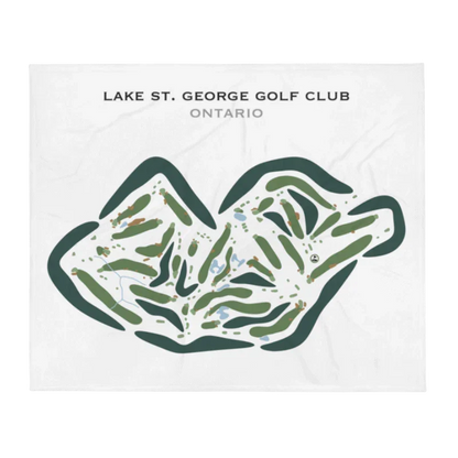 Lake St. George Golf Club, Ontario, Canada - Printed Golf Courses