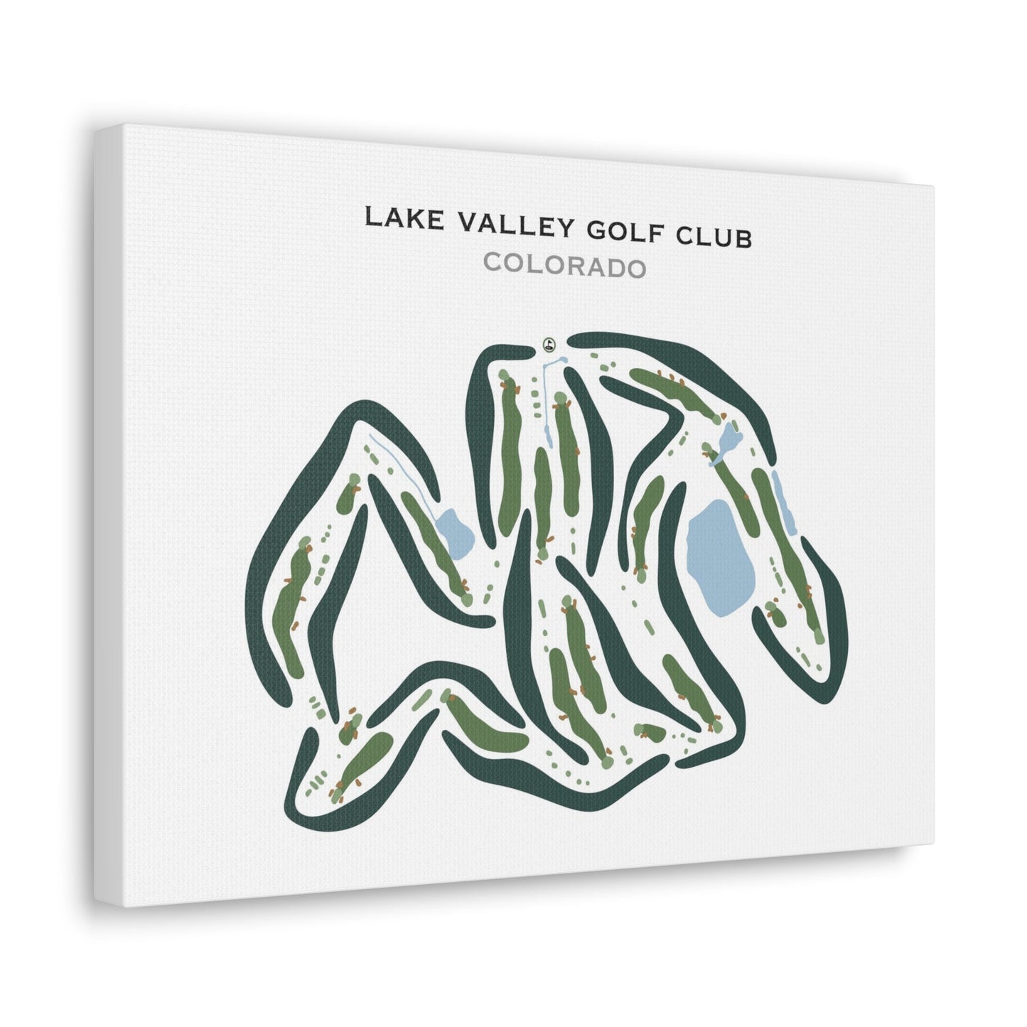Lake Valley Golf Club, Colorado - Printed Golf Courses