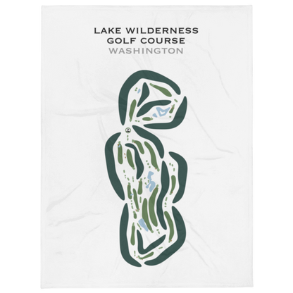 Lake Wilderness Golf Course, Washington - Printed Golf Courses