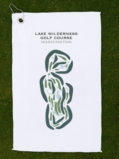 Lake Wilderness Golf Course, Washington - Printed Golf Courses