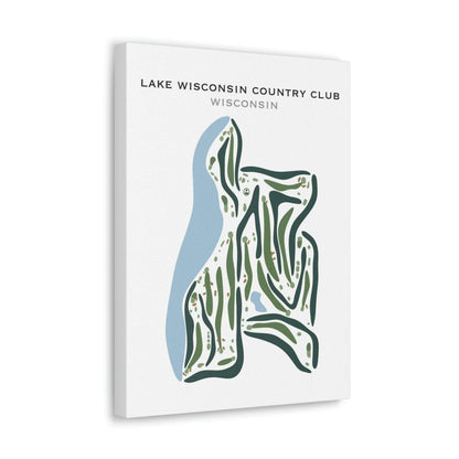 Lake Wisconsin Country Club, Wisconsin - Printed Golf Courses