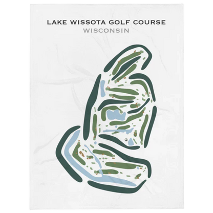 Lake Wissota Golf Course, Wisconsin - Printed Golf Courses