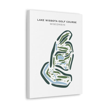 Lake Wissota Golf Course, Wisconsin - Printed Golf Courses
