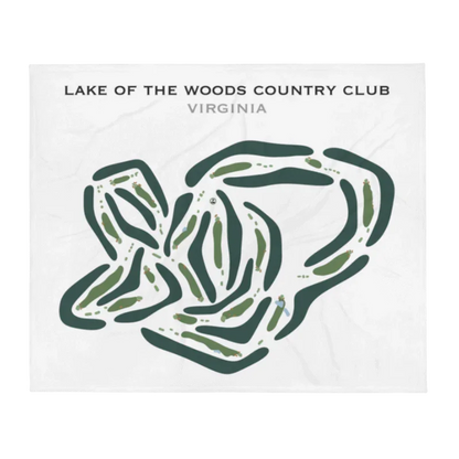 Lake of the Woods Country Club, Virginia - Printed Golf Courses